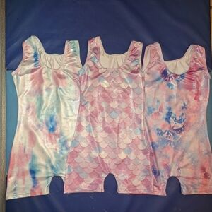 Colorful Kids' Gymnastics Leotards